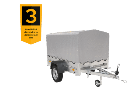 750 kg Kippanhänger mit Domdeckel Garden Trailer 201 KIPP